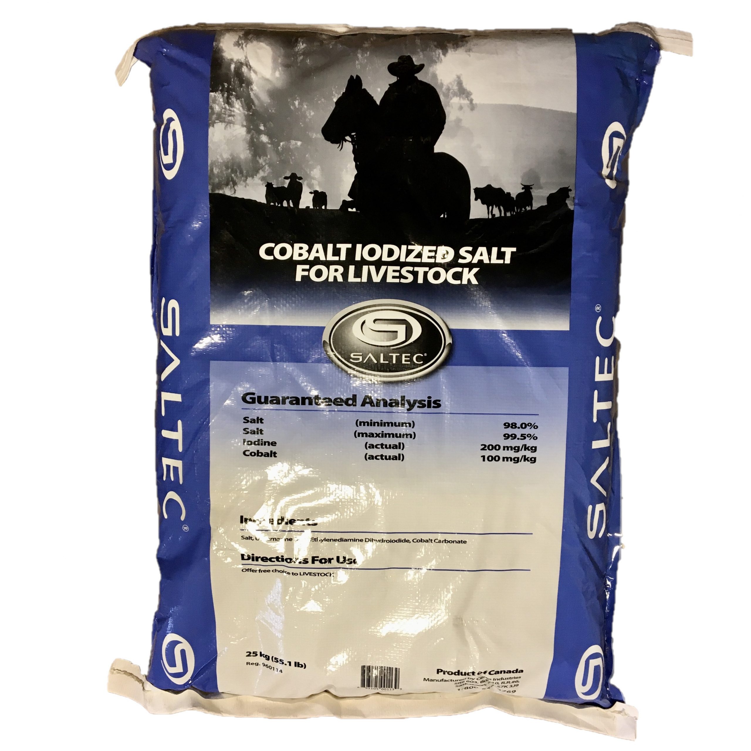 Saltec Loose Cobalt Iodized Salt