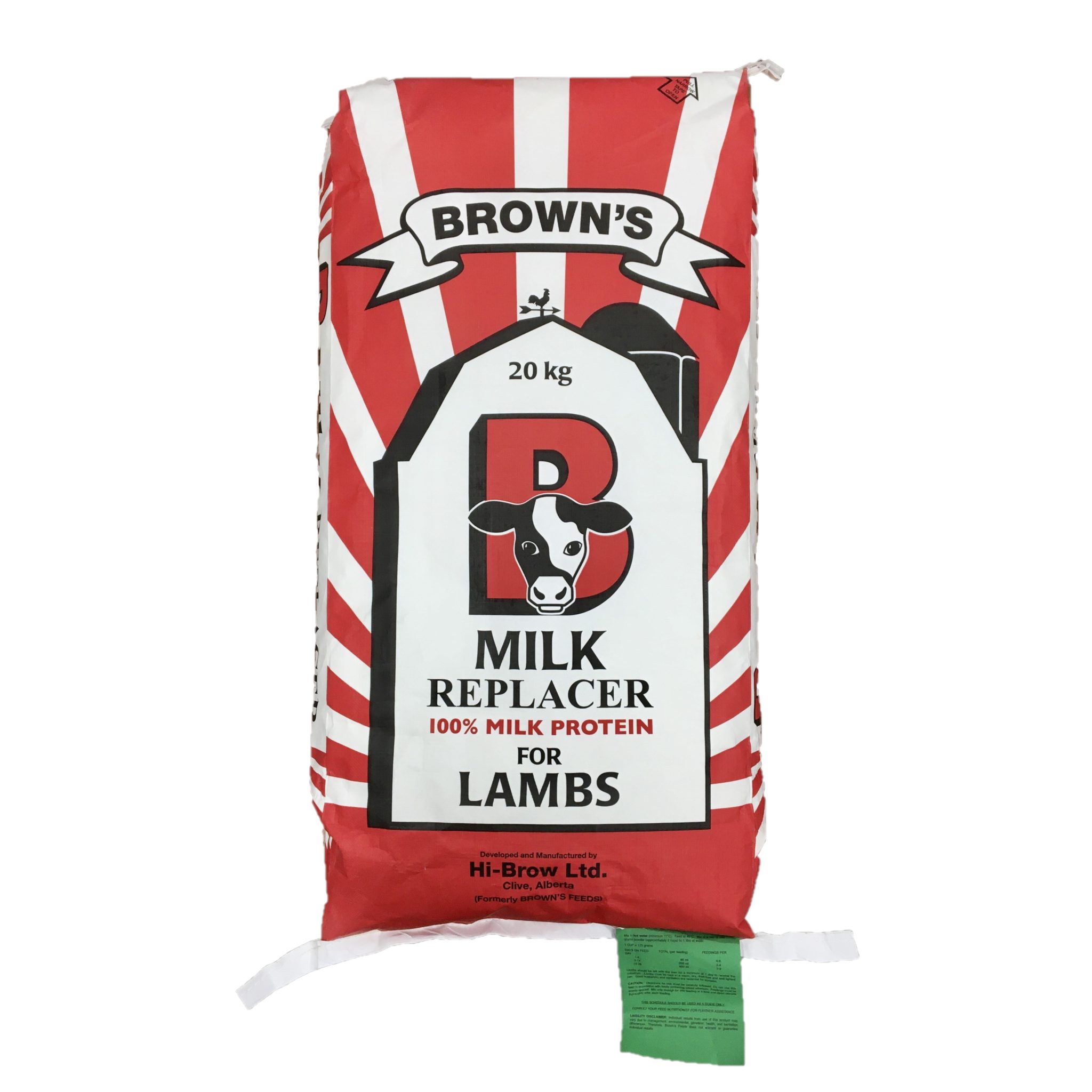 Brown's Lamb Milk Replacer - Lonestar Tack and Feed