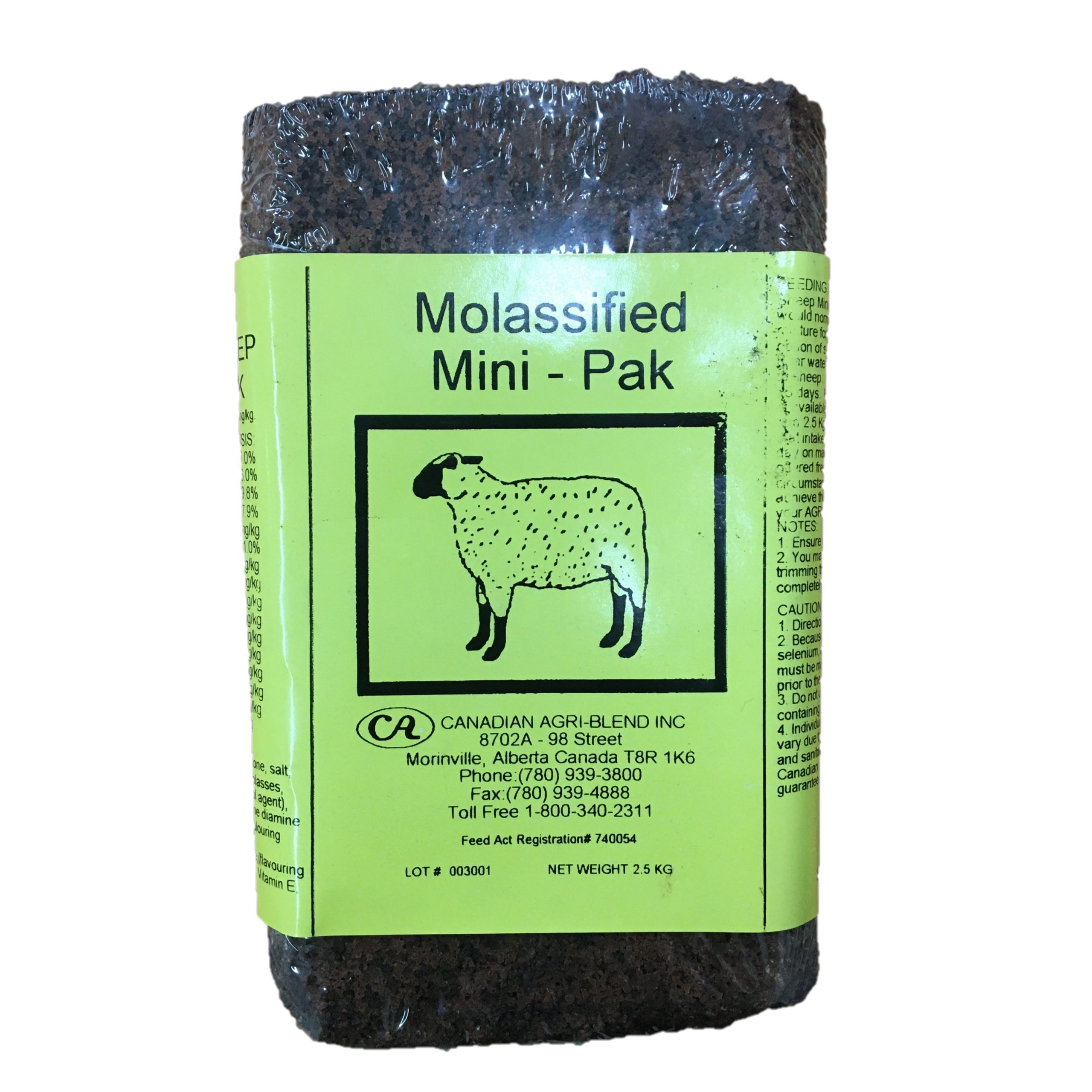 Molassified 10:6 Range Sheep Mineral Block – 2.5 kg