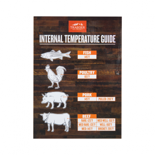 Traeger Internal Temperature Guide Magnet - Lone Star Tack and Feed