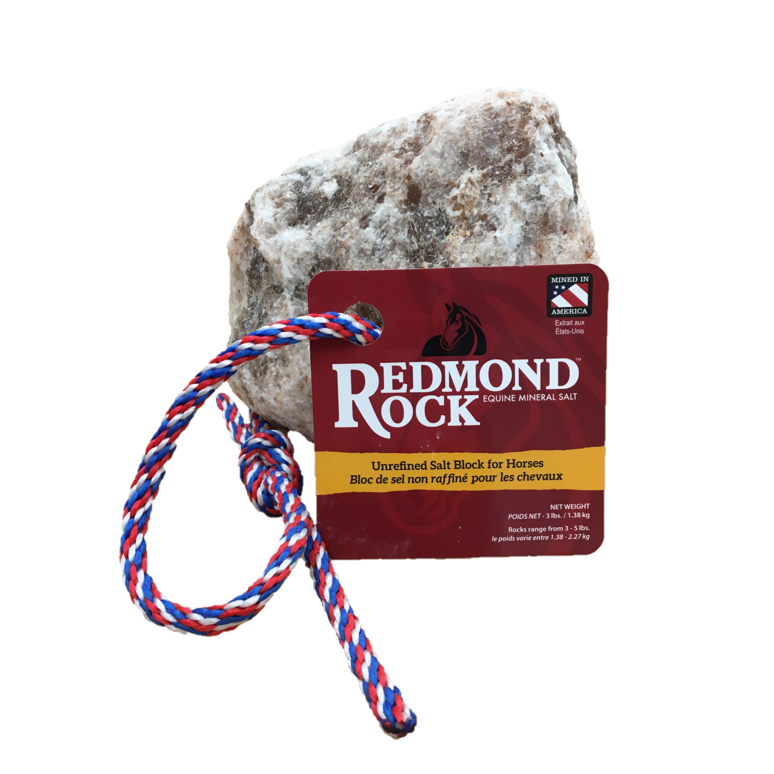 Redmond Rock Salt-On-A-Rope – 3-5 lbs