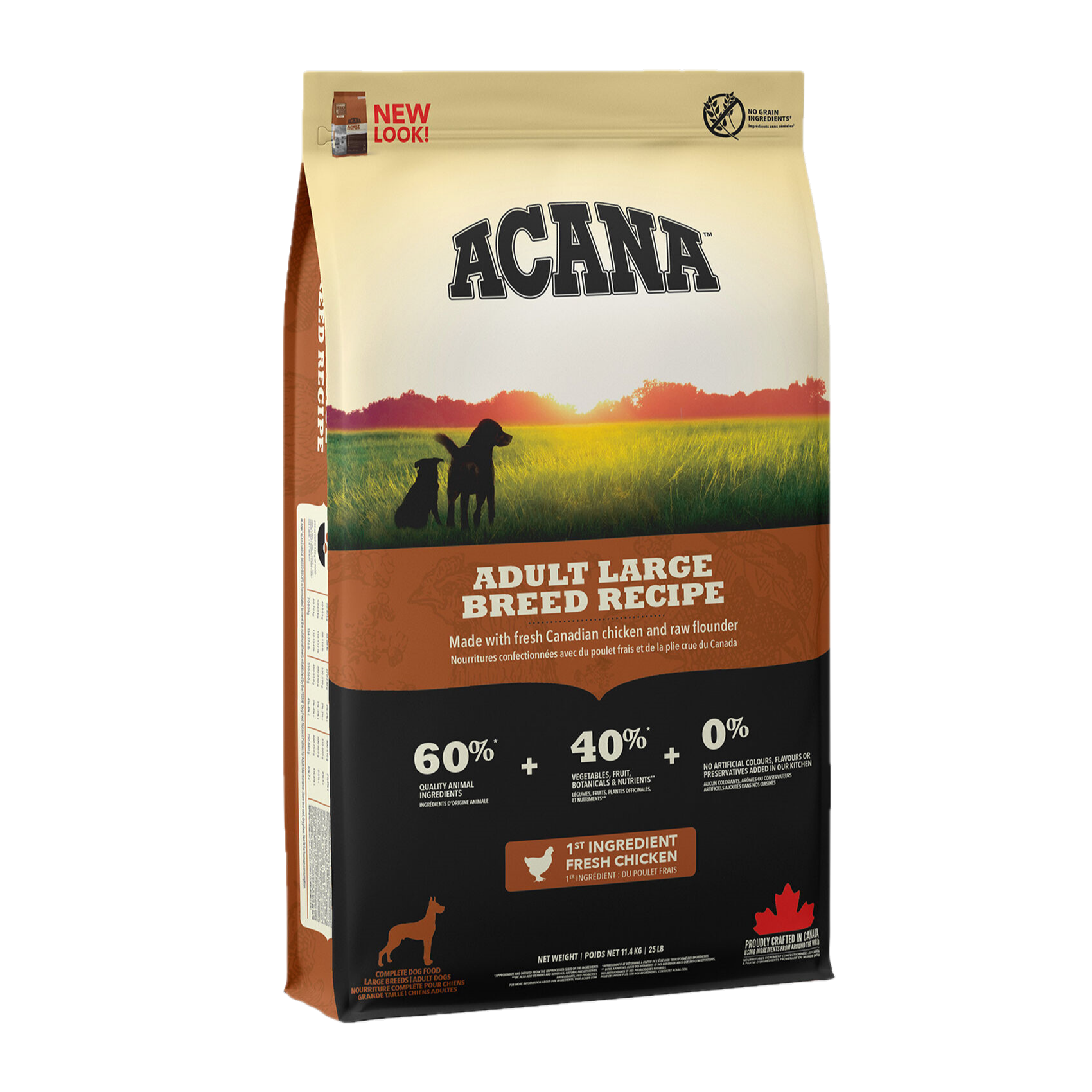 Acana Adult Large Breed Dog Food - 17 kg