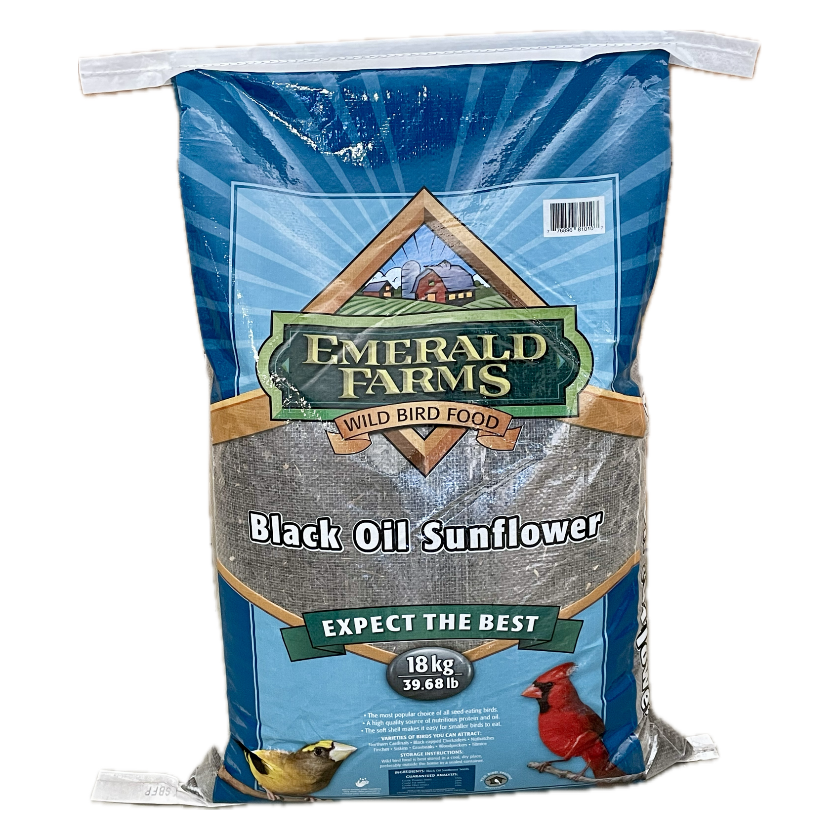 Black Oil Sunflower Seeds - 18 kg