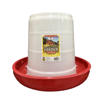 Hanging Poultry Feeder - 22 lbs