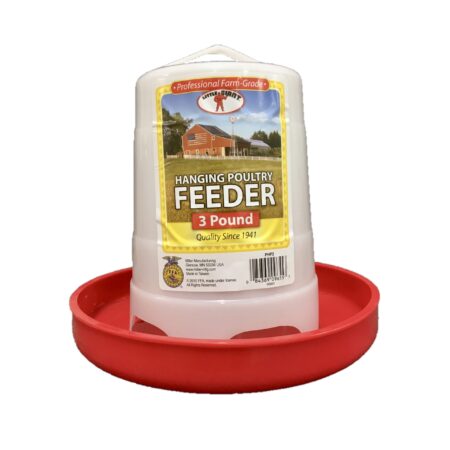 Hanging Poultry Feeder - 3 lbs