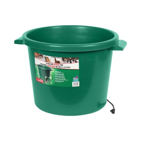 Heated Plastic Tub - 16 gallon