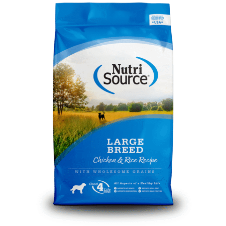 NutriSource Large Breed Chicken & Rice Dog Food - 26 lbs