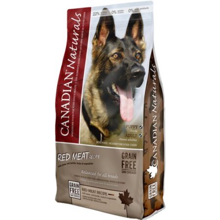 Canadian Naturals Red Meat Dog Food- 25 lbs