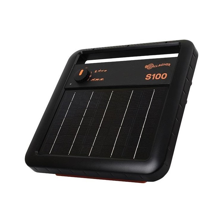 Gallagher S100 Fence Energizer - Solar