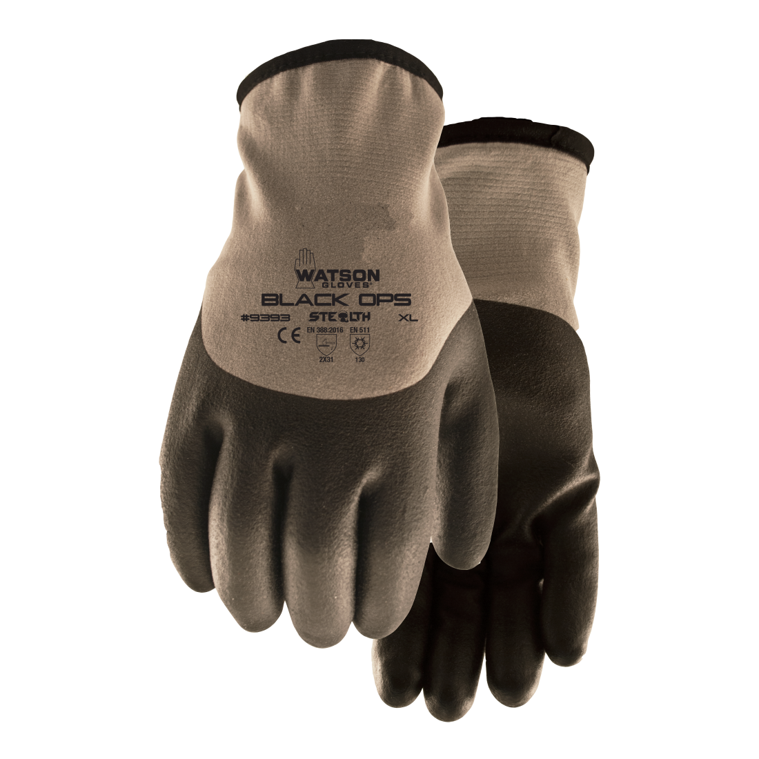 Watson Stealth Black Ops Gloves - XL