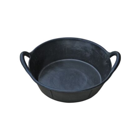 Rubber Feed Pan w/ Handles - 3 Gallon