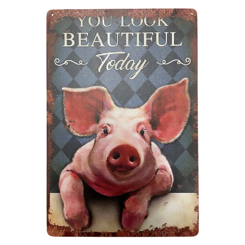 Look Beautiful Today - Sign