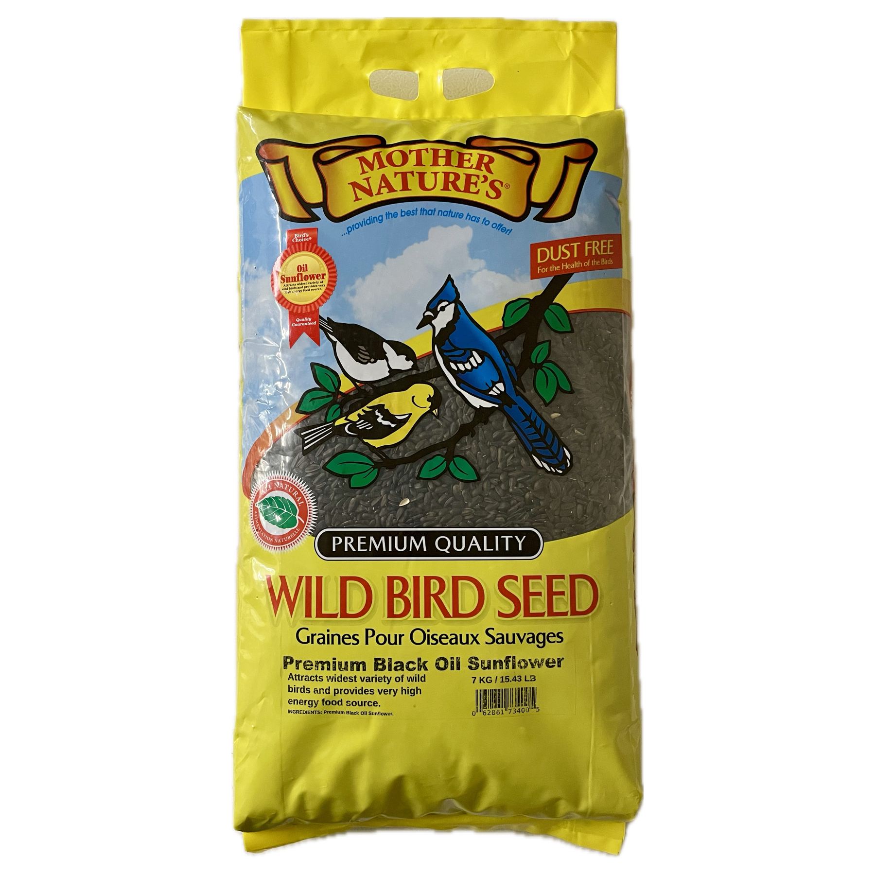 Premium Black Oil Sunflower Seeds - 15 lbs