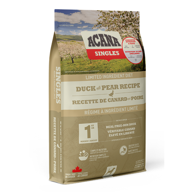 Acana Duck & Pear Dog Food - 10.8 kg