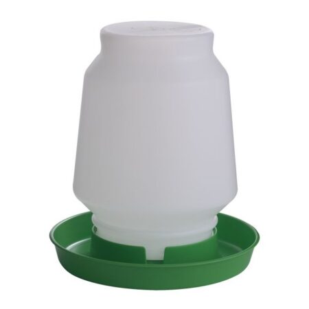 Plastic Poultry Waterer - Lime Green - 1 Gallon