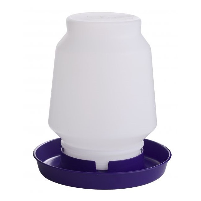Plastic Poultry Waterer - Purple - 1 Gallon