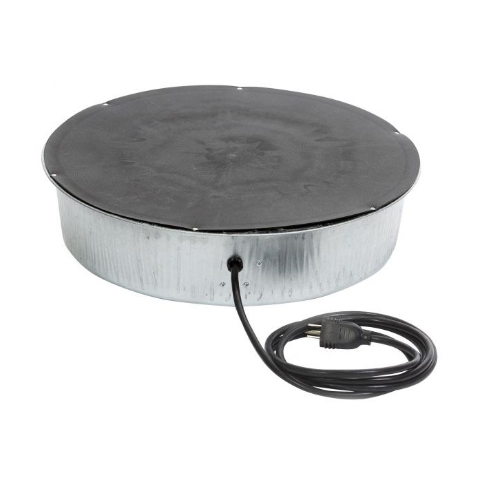 Heated Drinker Base - Metal or Plastic Drinker