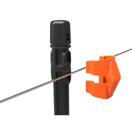 Gallagher Insulated Line Post Clip - 20 Pack For Wire