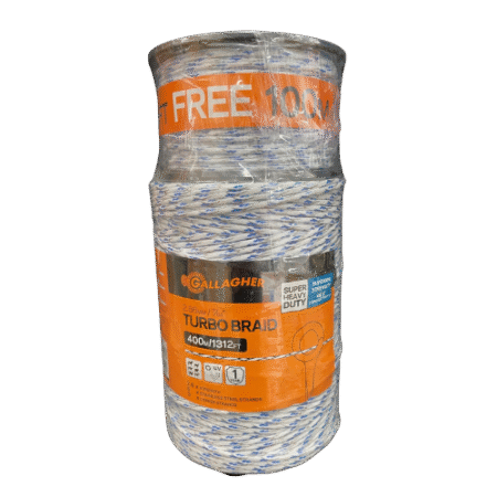 Gallagher Turbo Braid 1312' + 328 FREE - BLUE