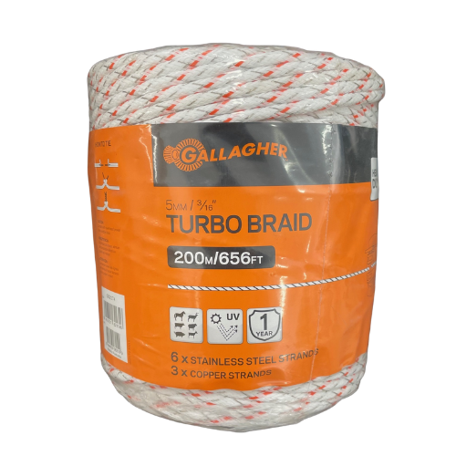 Gallagher Turbo Braid - 200M