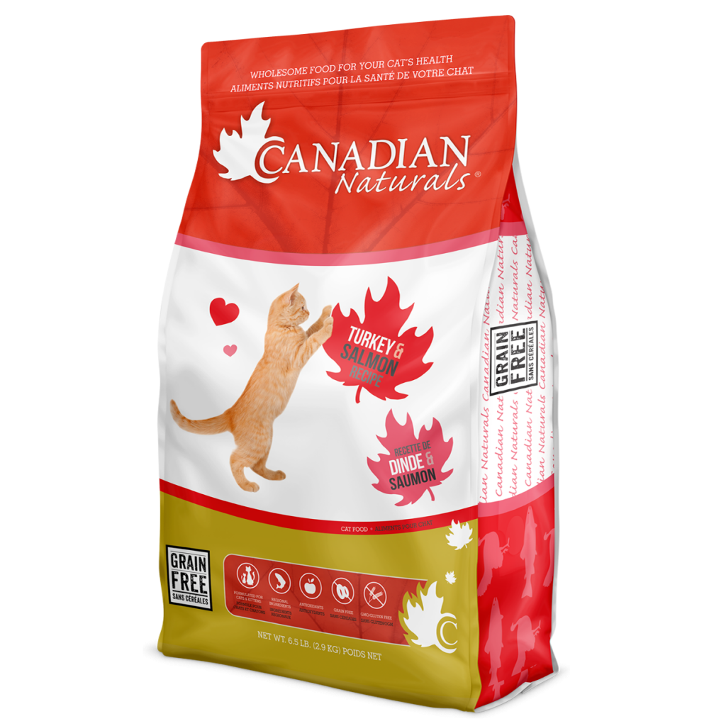 Canadian Naturals Turkey & Salmon Cat Food - 15 lbs