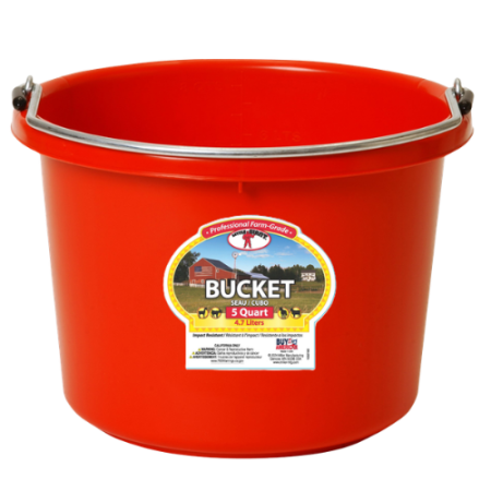 5 Quart Round Buckets