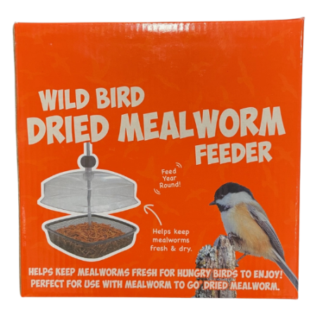 Dried Mealworm Feeder