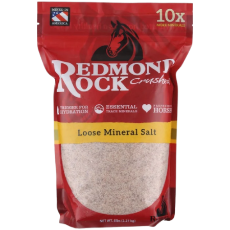 Redmond Rock Crushed Salt - 2.27 kg